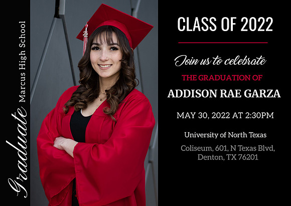 Graduation Announcement Invitation_3